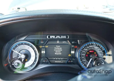 2019 Ram 1500 Limited 4X2 5'7 Box z USA, uszkodzony, nr VIN 1C6RREHT5KN701123